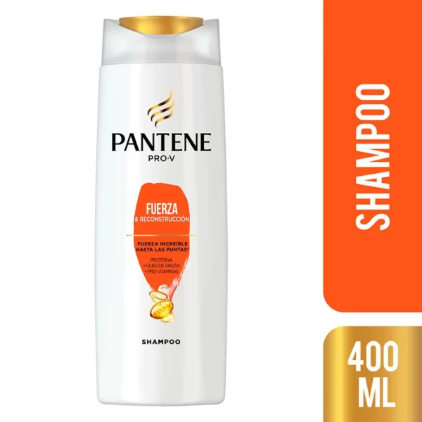 SHAMPOO PANTENE PRO - V FUERZA Y RECONSTRUCCIÓN CONT. NETO 400ML...venta x 1unidad