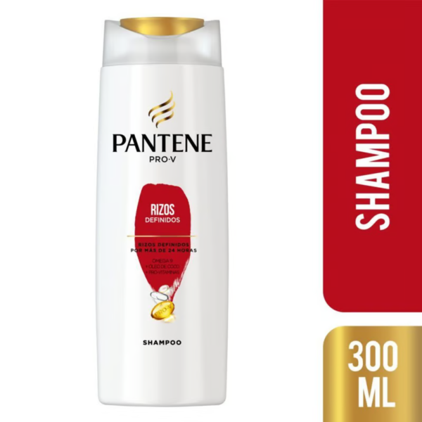 SHAMPOO PANTENE PRO-V RIZOS DEFINIDOS CONT.NETO 300 ML...........VENTA X UNA UNIDAD