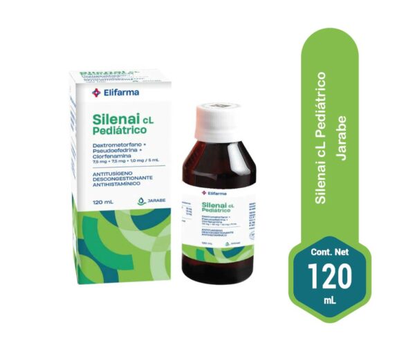 SILENAI CL PEDIATRICO (DEXTROMETORFANO+PSEUDOEFEDRINA+TRIPROLIDINA).............................venta x 1unidad