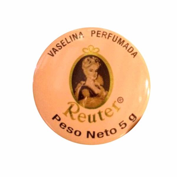 VASELINA REUTER CON PERFUME PESO NETO 5 GR...venta x 1unidad