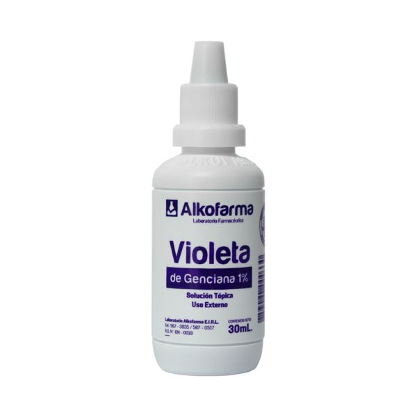 VIOLETA DE GENCIANA X 30 ML...venta x 1unidad