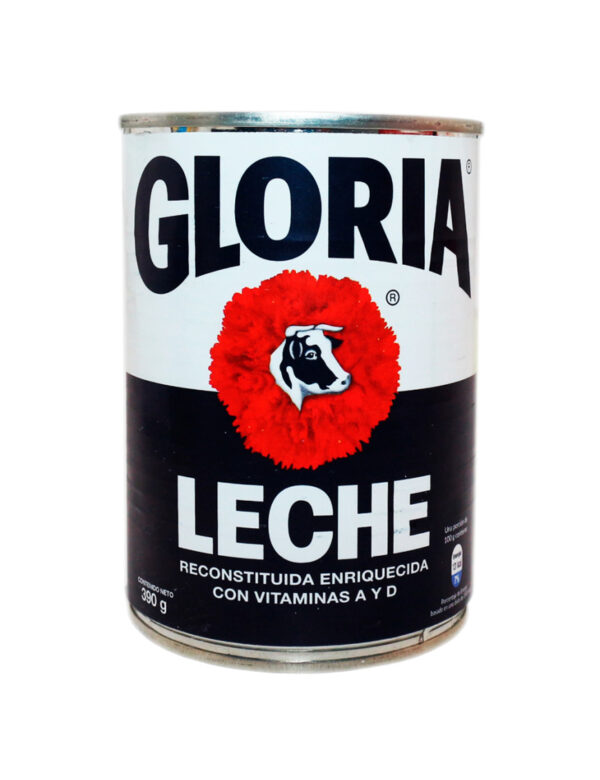 leche en tarro  GLORIA  azul 390g  ....ventax1unidad