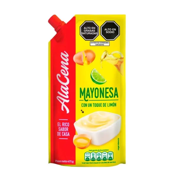 mayonesa ALACENA 475gr .....venta x 1unidad