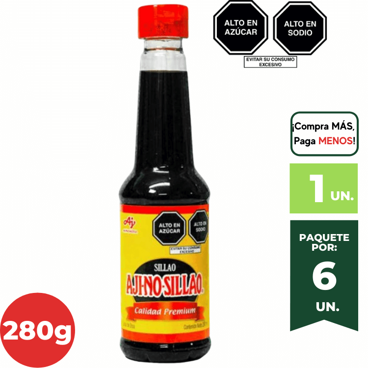 sillao  Ajino-Sillao  280ml ... ventax1unidad: imagen 1