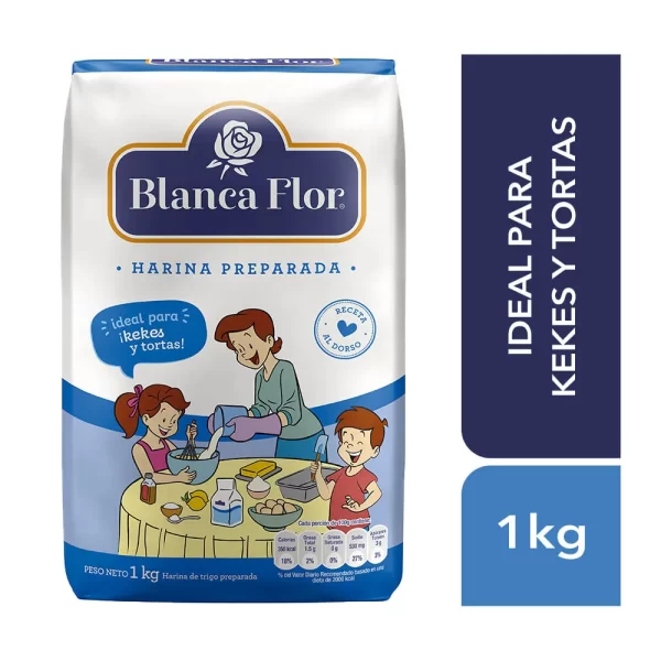 Harina Preparada Blanca Flor 1kg ..... ventax 1paquete