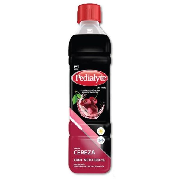 Pedialyte sabor a cereza cont.neto 500 ml....venta x una unidad