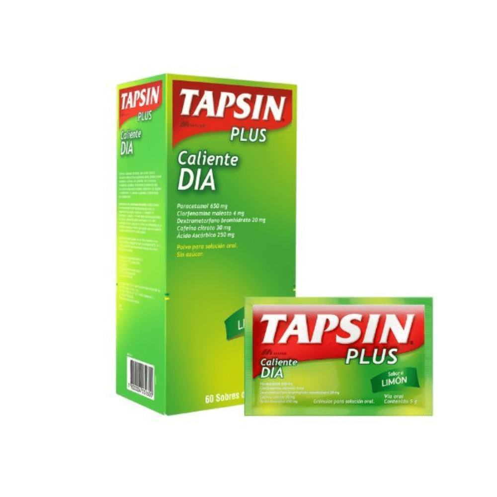Tapsin Plus Dia Limón Cont.neto 5 Gr X 60 Sobres...venta X 1unidad: imagen 1