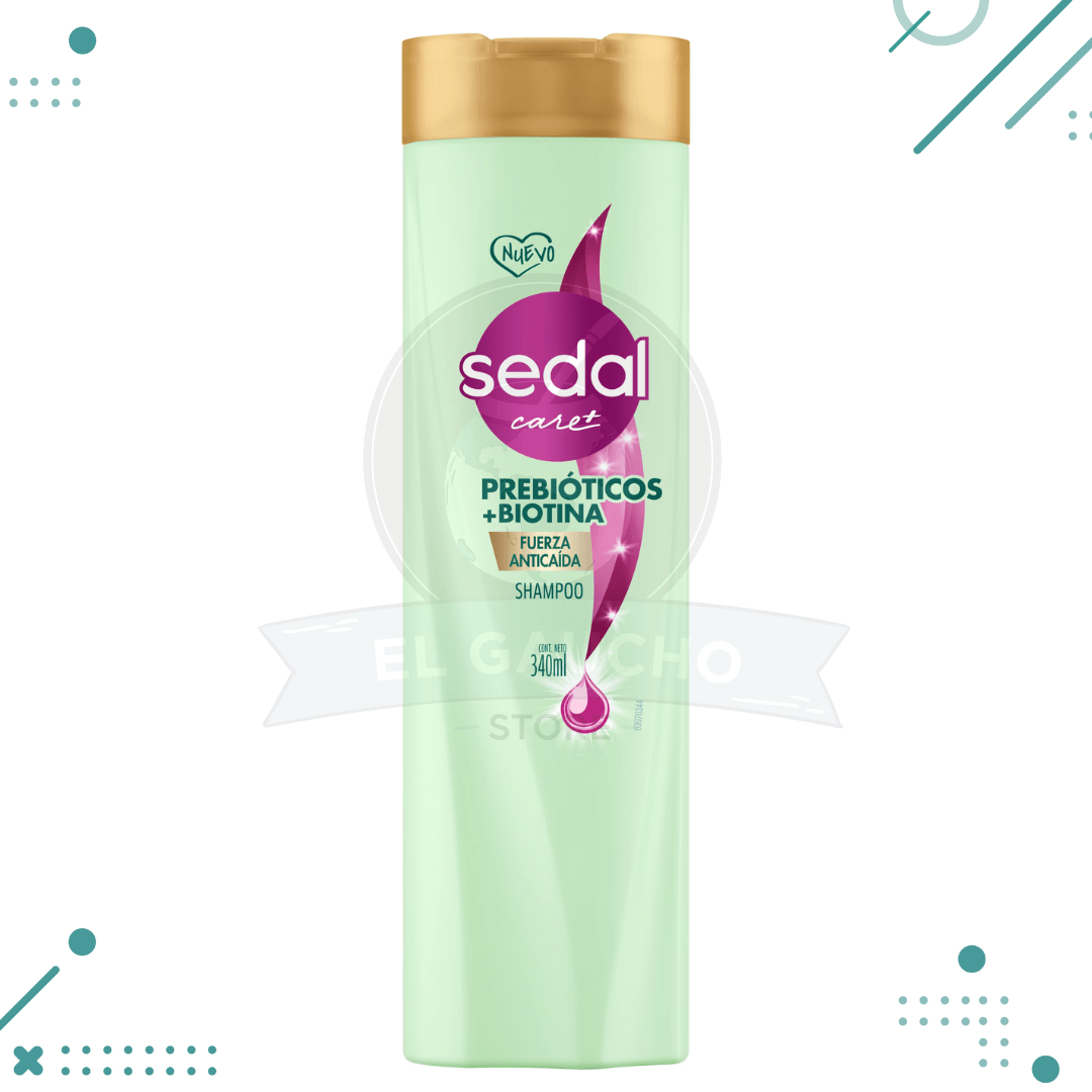 Shampoo sedal care prebióticos + biotina frasco x 340 ml..........venta x una unidad: imagen 1