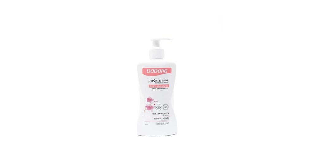 Babaria jabon intimo rosa mosqueta cont.neto 300 ml.....venta x una unidad