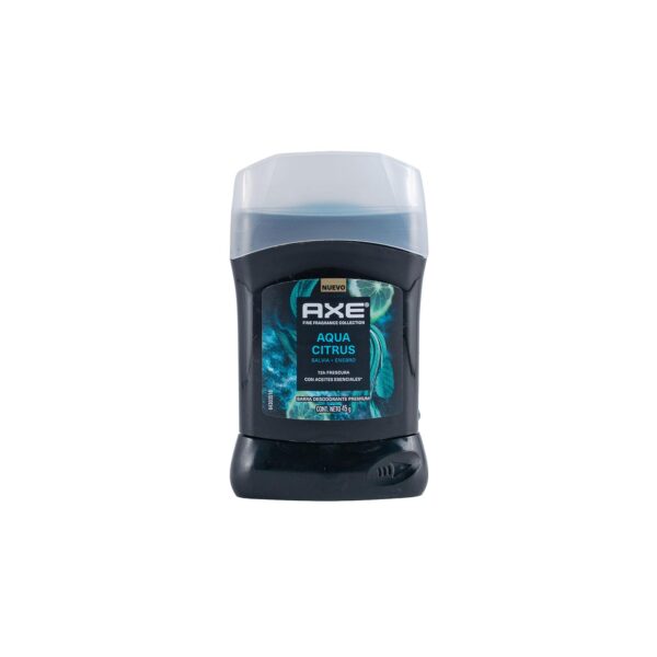 Desodorante axe agua citrus en barra.......venta x una unidad