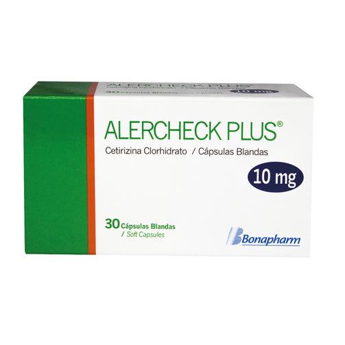 Alercheck plus (cetirizina clorhidrato 10 mg) capsula...............venta x una unidad