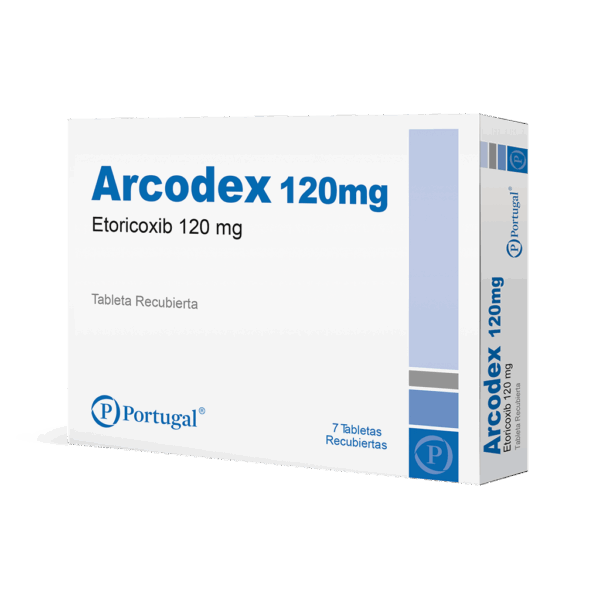 Arcodex 120 mg tableta (Etoricoxib 120 mg)...venta x una unidad