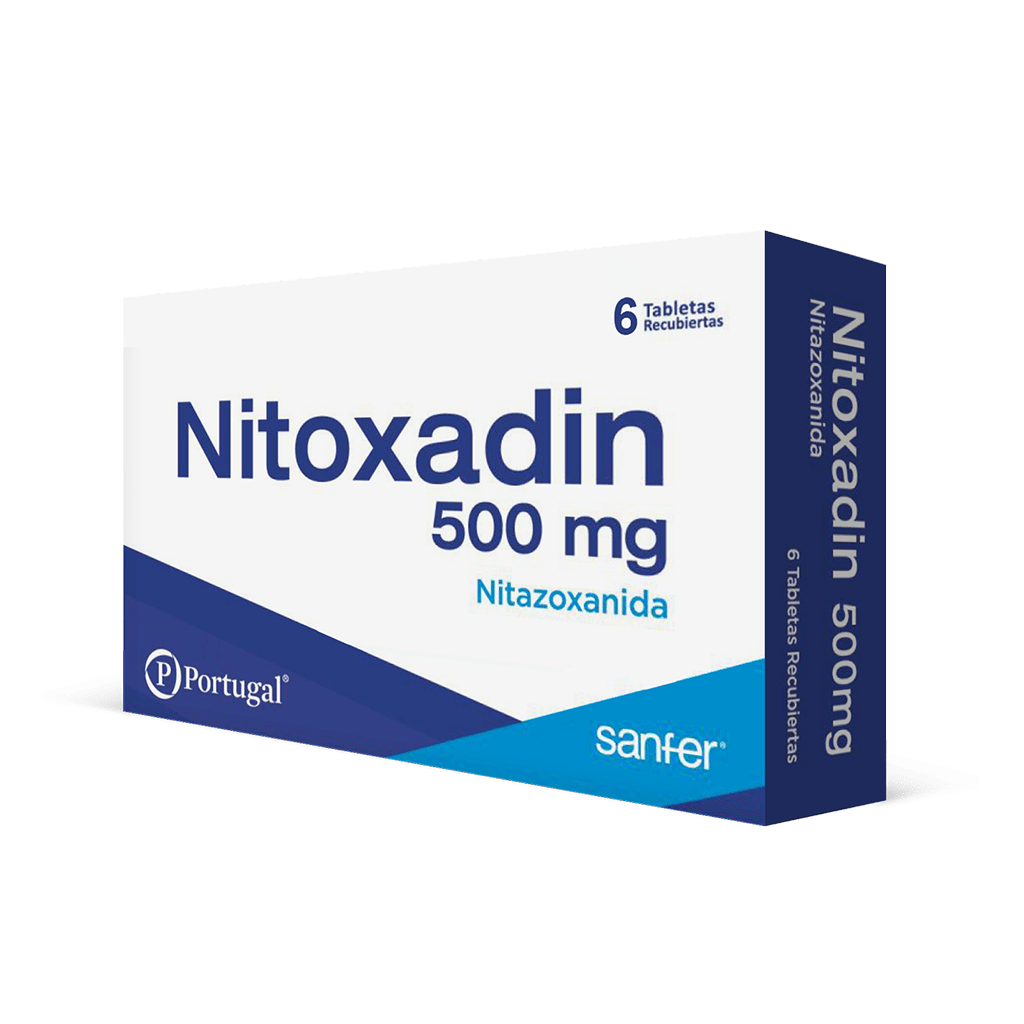 Nitoxadin 500 mg (Nitazoxanida)................venta x una unidad: imagen 1