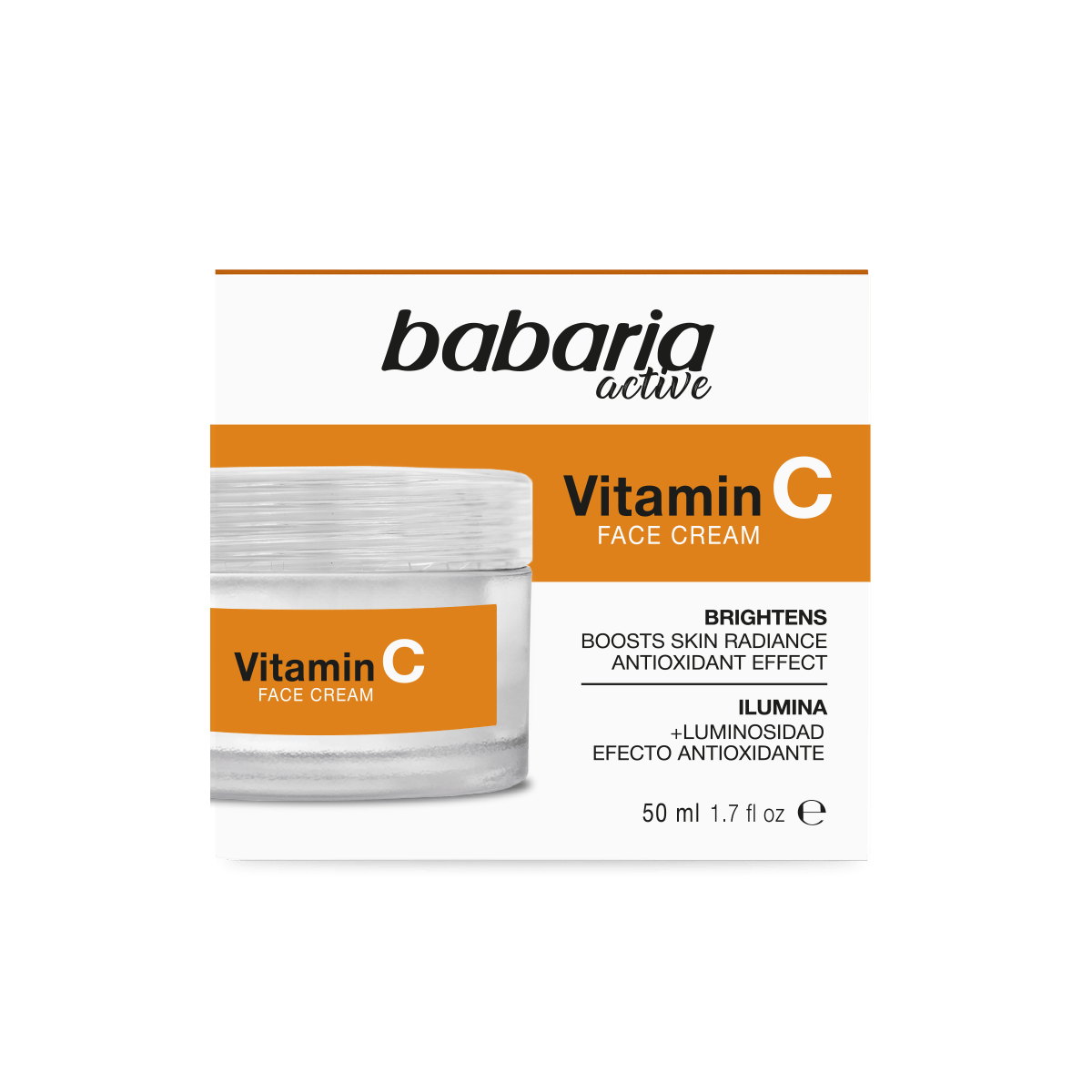 Babaria crema facial vitamina C pote x 50 ml......venta x una unidad: imagen 1