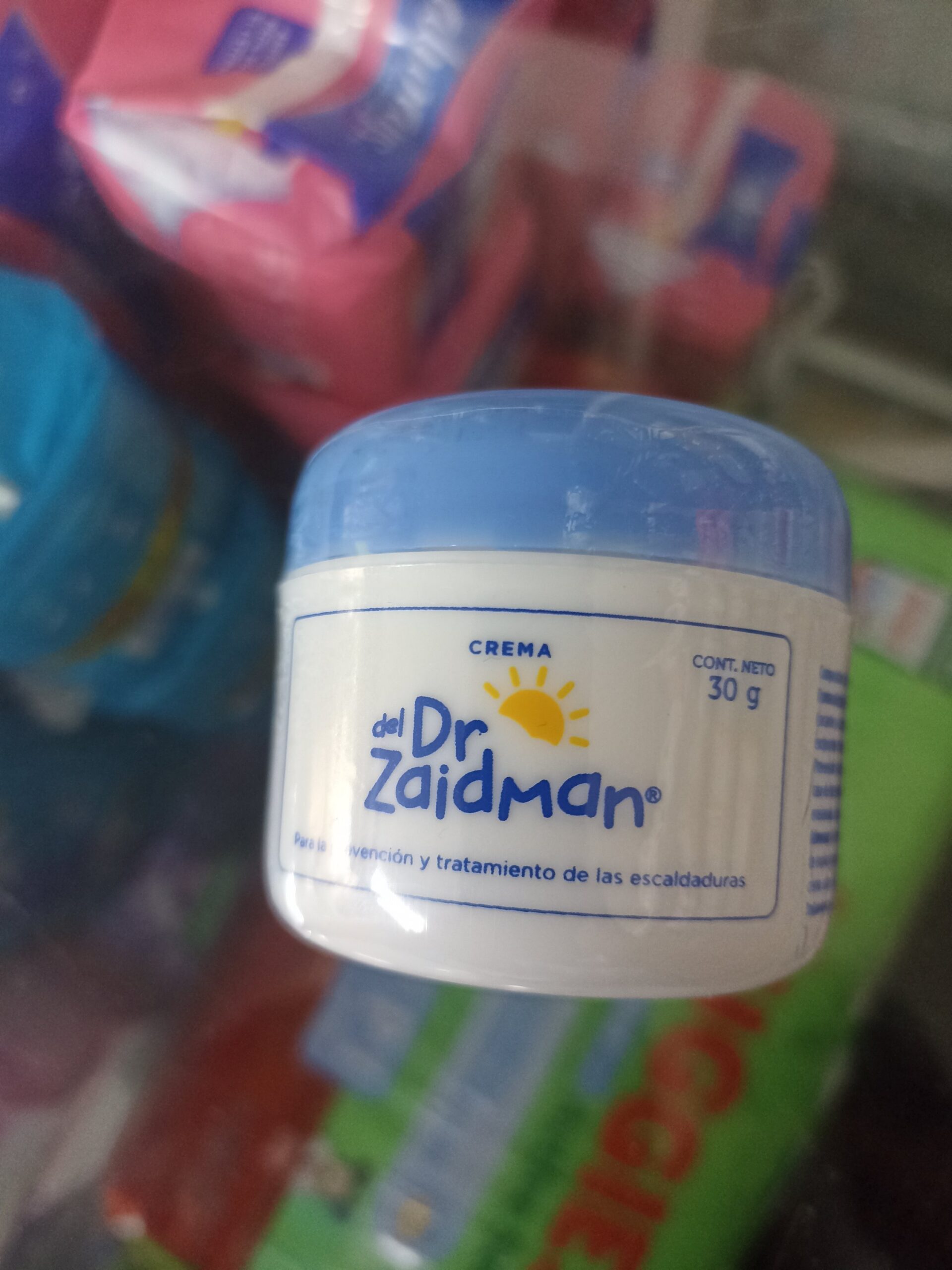 Dr. Zaidmanx crema para la escaldadura en pote de 30gr...venta X 1unidad: imagen 1