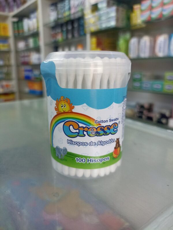 Hisopos cresse de algodon x 100 unidades.................venta x una unidad
