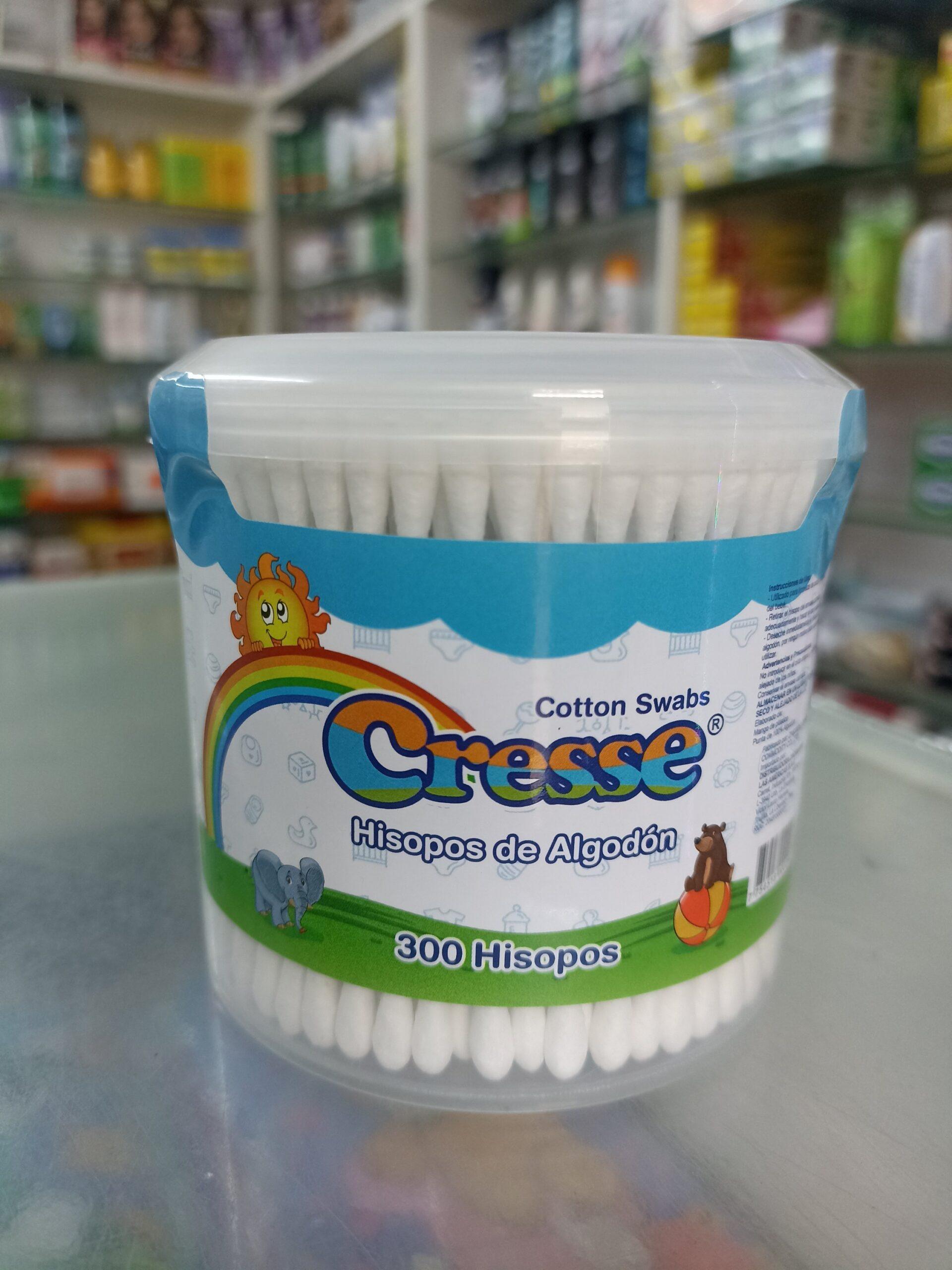 Hisopos cresse de algodon x 300 unidades................venta x una unidad: imagen 1