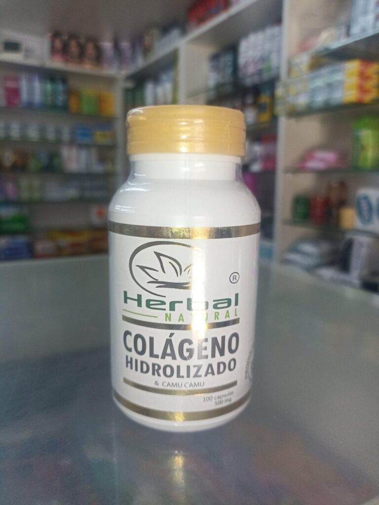 Colágeno hidrolizado frasco x 100 cápsulas.....venta x capsula