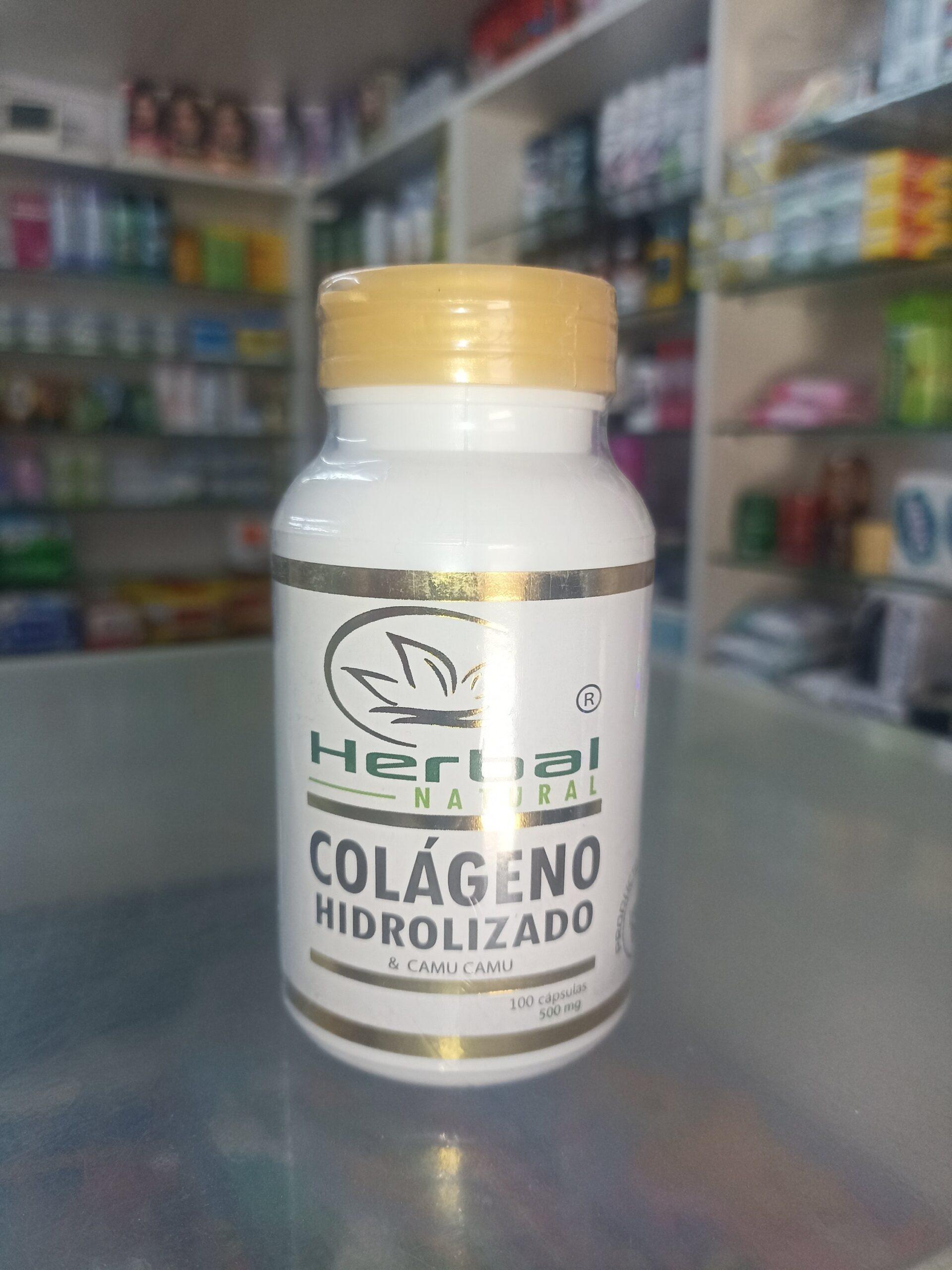 Colágeno hidrolizado frasco x 100 cápsulas.....venta x una unidad: imagen 1
