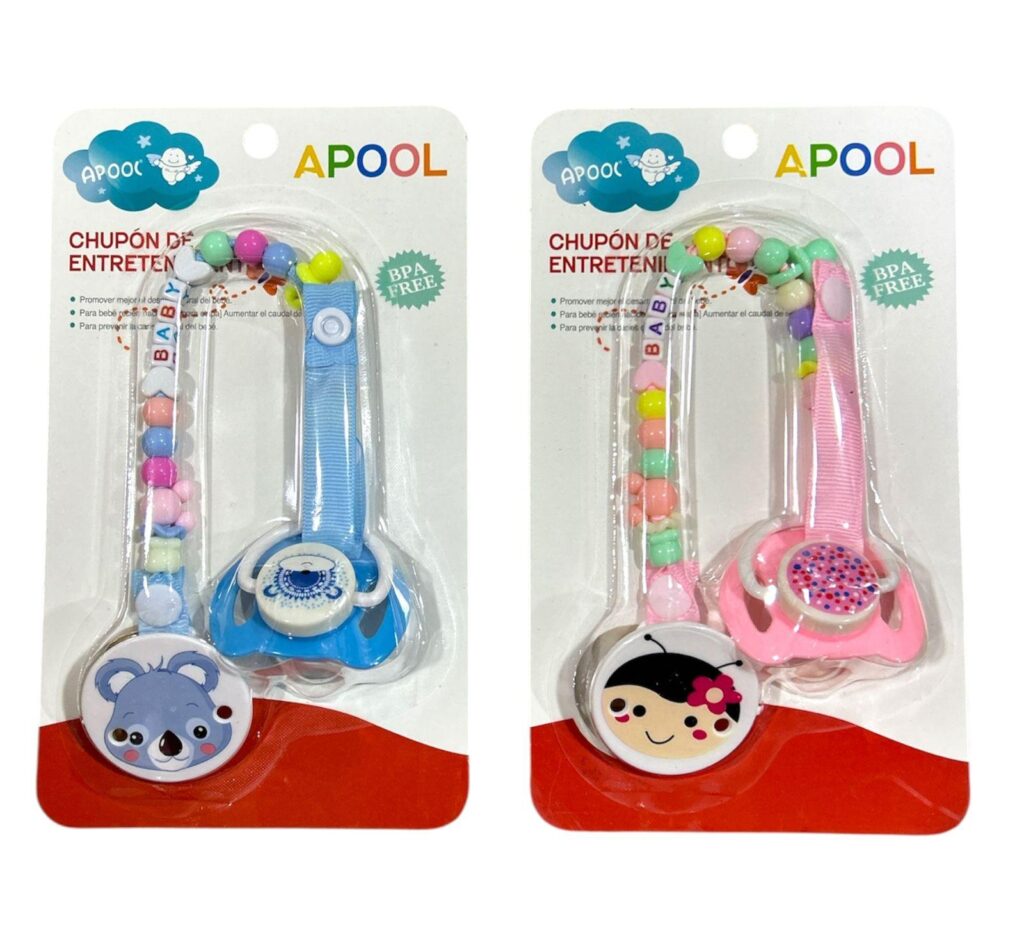 sujetador con chupon apool...............venta x una unidad