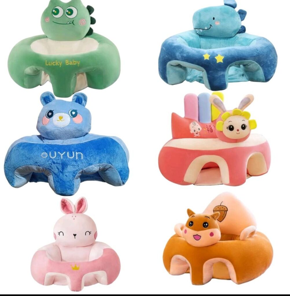 Cojin de apoyo vaca ( asiento asistente, apoyo para sentar al bebé) .......................venta x una  unidad