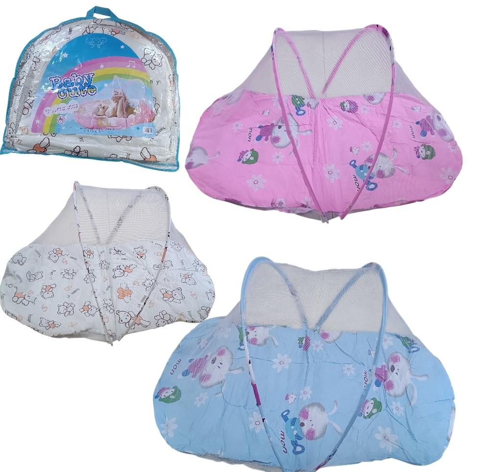 mosquitero eco (azuly rosado).....venta x una unidad: imagen 1