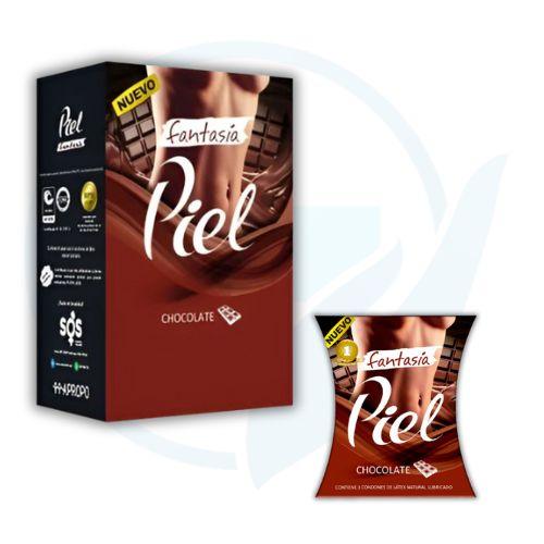 Preservativo piel a chocolate..............venta x una unidad