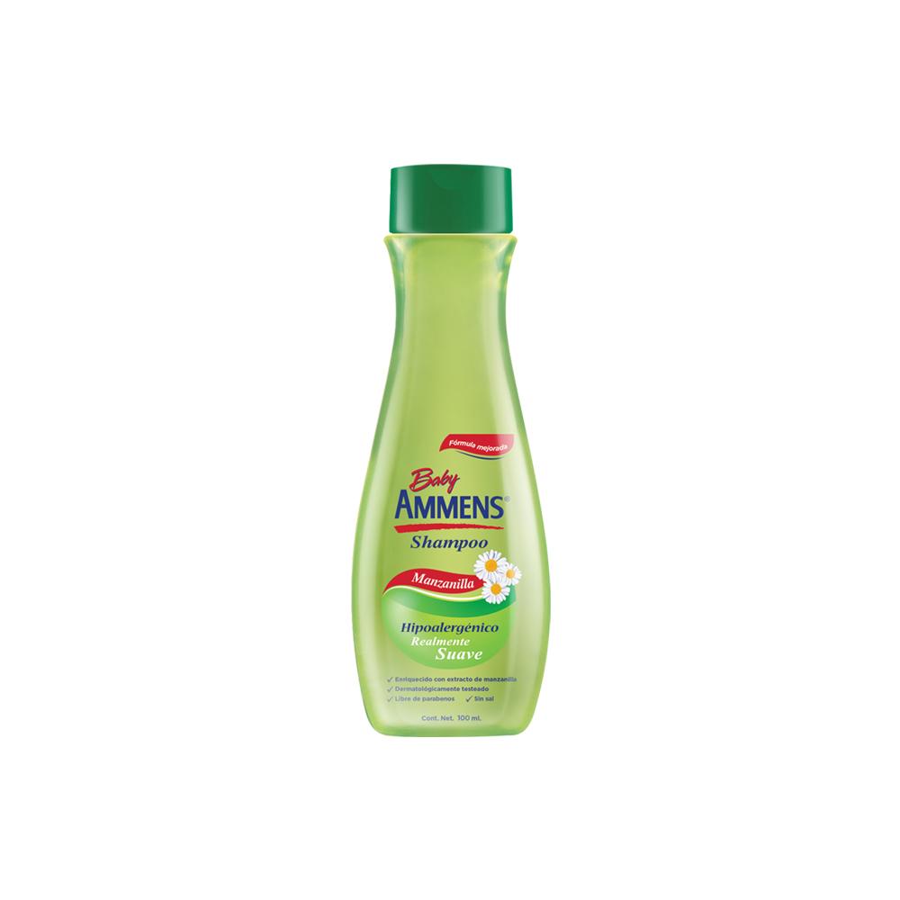Shampoo ammens manzanilla frasco x 100 ml....venta x una unidad