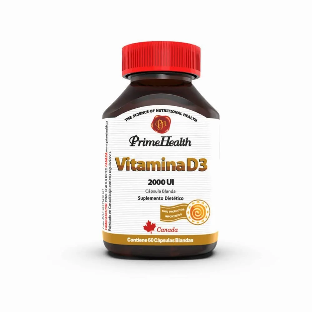 Vitamina D 3  2000ui capsula blanda cont.neto 60......venta x una unidad: imagen 1