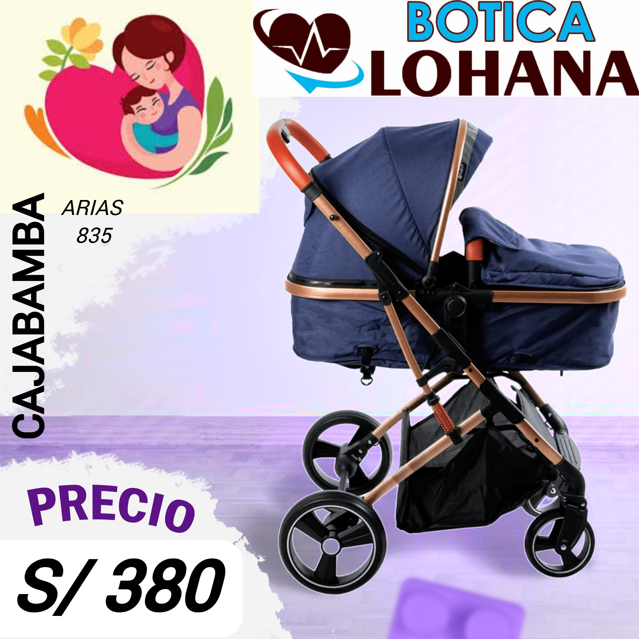 Coche MOISES especial  ( Azul) .... venta x un coche.: imagen 1