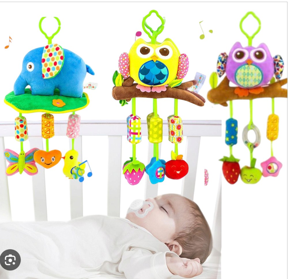 Colgante buho elefante musical.....venta x una unidad: imagen 1