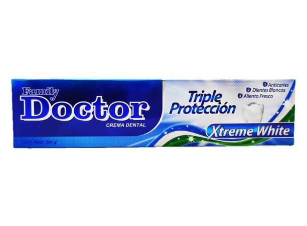 Crema dental family doctor xtreme white cont.neto 204 gr.............venta x una unidad: imagen 1