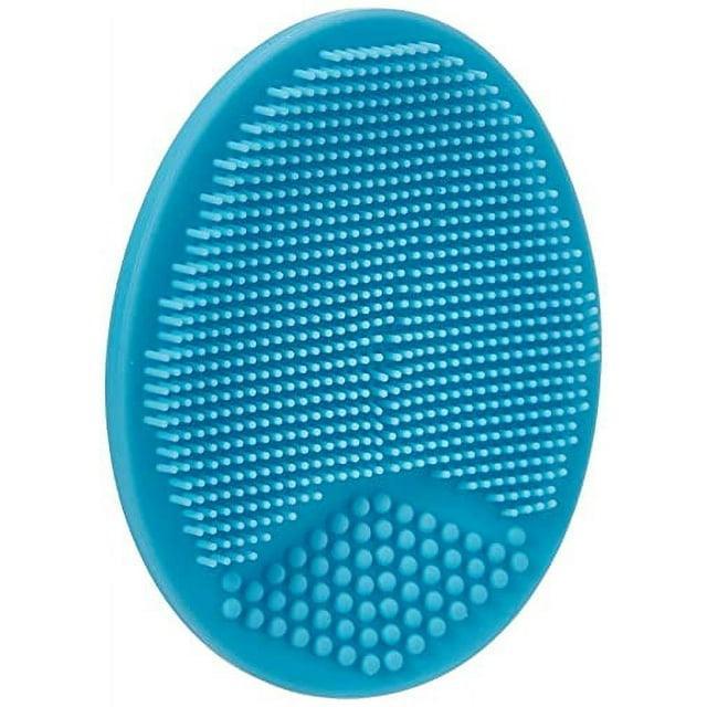 Manopla  de baño silicona (rosado y verde ) ...venta x una unidad: imagen 1