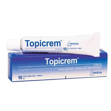 Topicrem (clotrimazol 1g+gentamicina 0.1g+betametasona 0.05g)....venta x una unidad