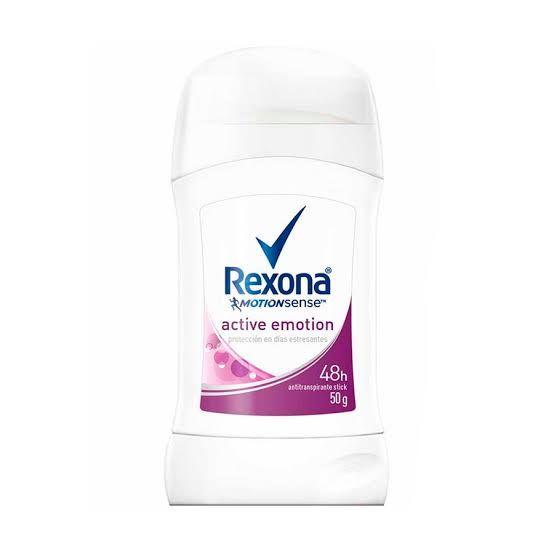 Desodorante rexona barra 72 h active emotion cont neto 50 gr....venta x una unidad