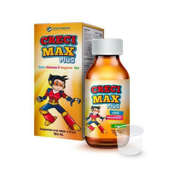 Creci max plus (calcio,vitamina D,magnesio,zinc)...venta x una unidad
