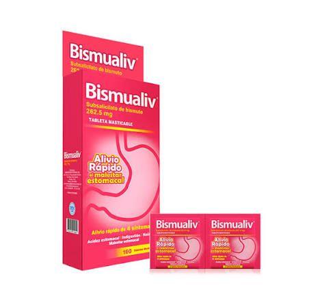 Bismualiv ( subsalicilato de bismuto)....venta x una unidad