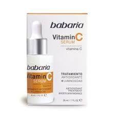 babaria vitamina C serum tratamiento axtioxidante + luminosidad.....venta x una unidad