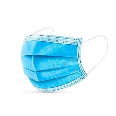 Mascarilla Quirurgica  Celeste Geomedic Cont. 50 Unidades...venta X 1unidad