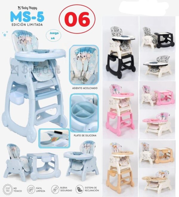 silla comedor carpeta osito ... ventax 1 unidad