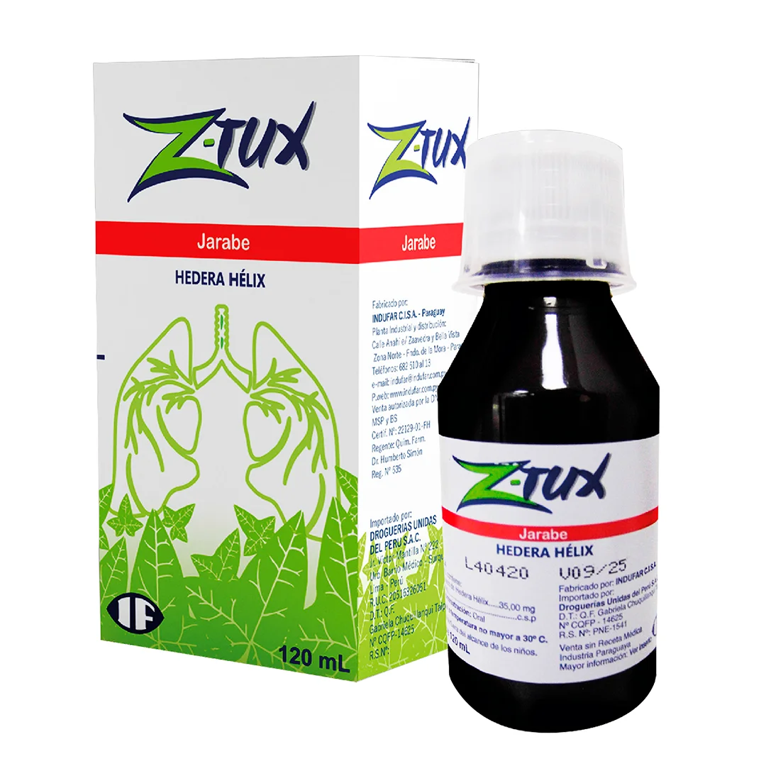 z- tux jarabe (hedera hélix)....venta x una unidad: imagen 1