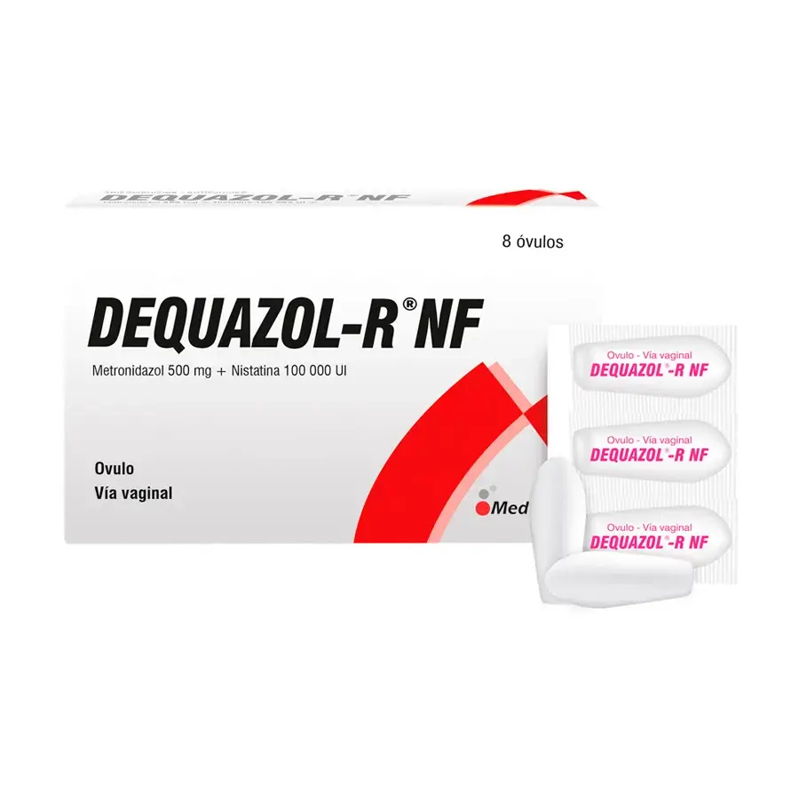 Dequazol R-NF Ovulos. x dos ovulos ( lidocaina +metronidazol+nistatina ).........venta X 1unidad