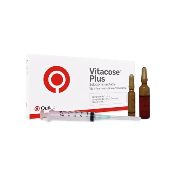 Ampolla Vitacose Caja X Dos Ampollas...venta X 1unidad