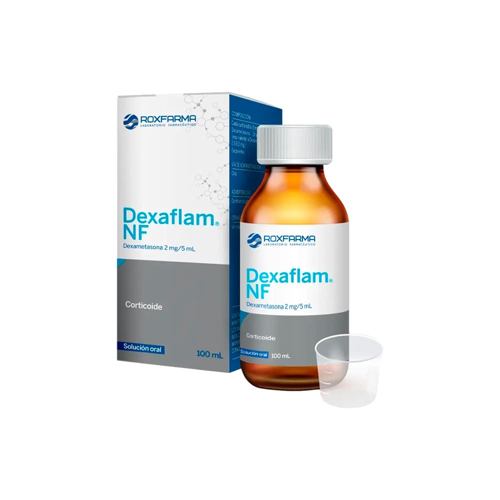 Dexaflam nf (dexametasona 2 mg/5ml) cont.neto 100 ml..............venta x una unidad: imagen 1