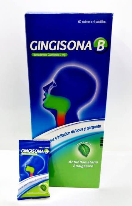 Caramelos  masticable Gingisona B...venta X 1unidad