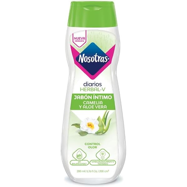 Nosotras Diarios Herbal - V Jabon íntimo Canela Y Aloe Vera Cont.net 200 Ml.............venta X 1unidad
