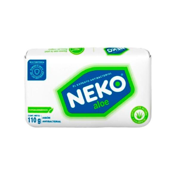 Jabon Neko Aloe  cont.neto 110 gr...........venta X 1unidad