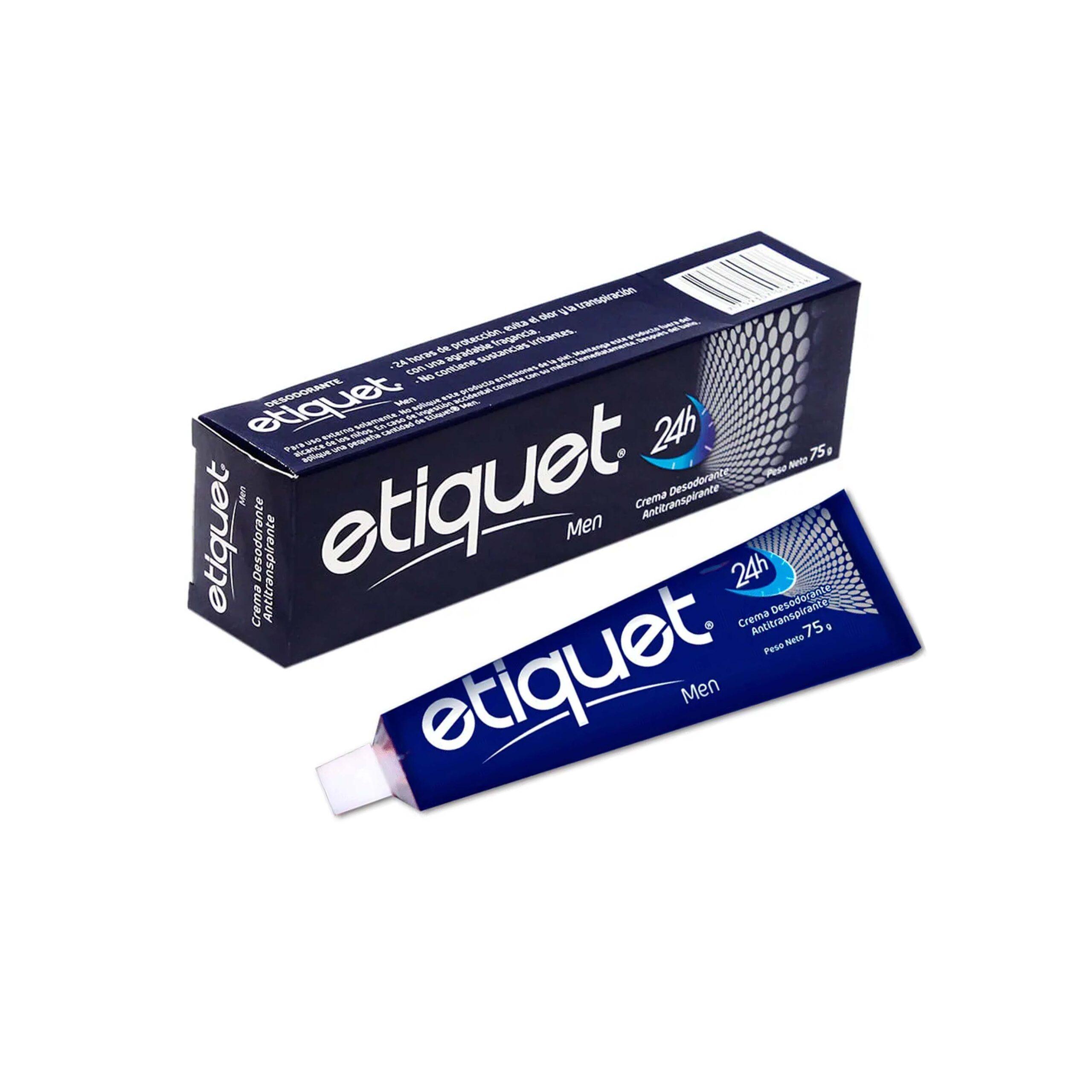 Desodorante etiquet en crema cont.neto 36 gr..................venta x una unidad: imagen 1