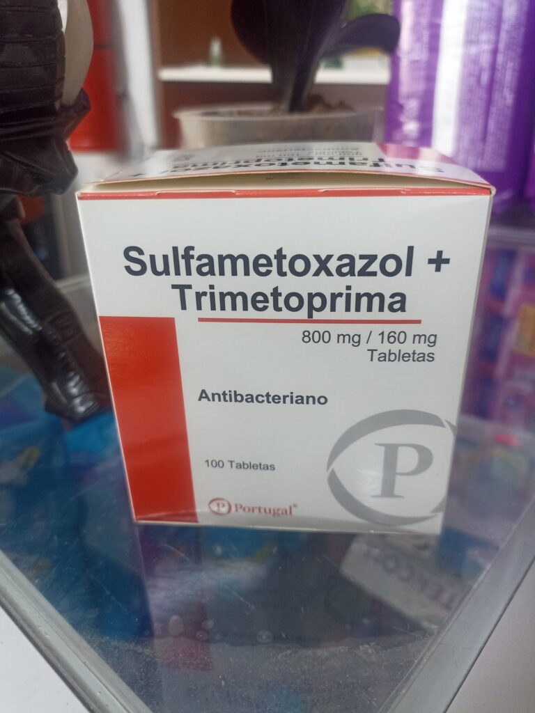 Sulfa +trime( 800/160mg) X 100 Tabl..................venta X 1unidad