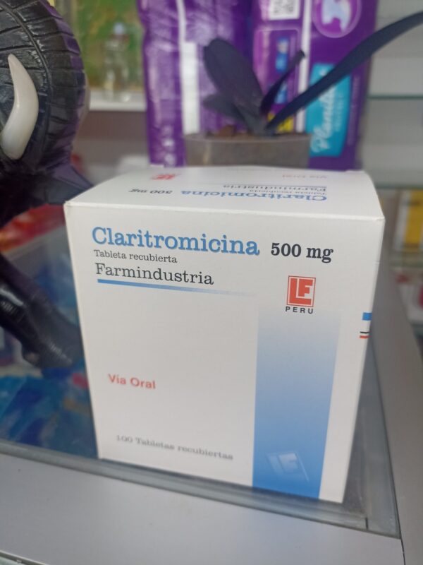 Claritromicina 500mg X 100 Tab.................venta X 1unidad